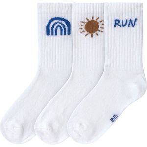 Lässig Tennis Socks GOTS Little Gang Run 23-26 3pcs