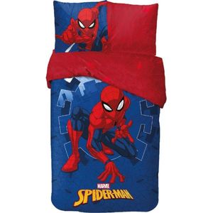 Marvel - Spiderman - Dekbedovertrek - 140x200 Cm - 100% Katoen – Eenpersoons