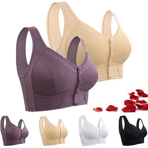Brenzoos - Elegante voorsluiting BH voor dames | Comfortabele kanten push-up BH
