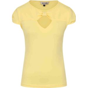 Banned - Be Free Jersey Top - S - Geel
