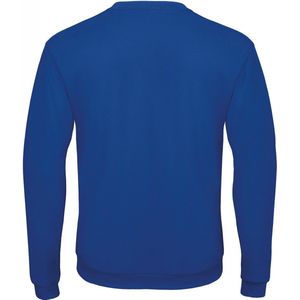Sweatshirt Unisex S B&C Ronde hals Lange mouw Royal Blue 50% Katoen, 50% Polyester