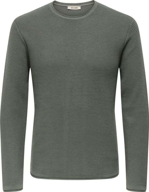 ONLY&SONS - ONSERIC REG 12 STRUC CREW KNIT NOOS - Gebreide Pullover - Heren