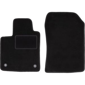 Voormatten zwart voor: Renault Twingo II hatchback (2007-2014)
