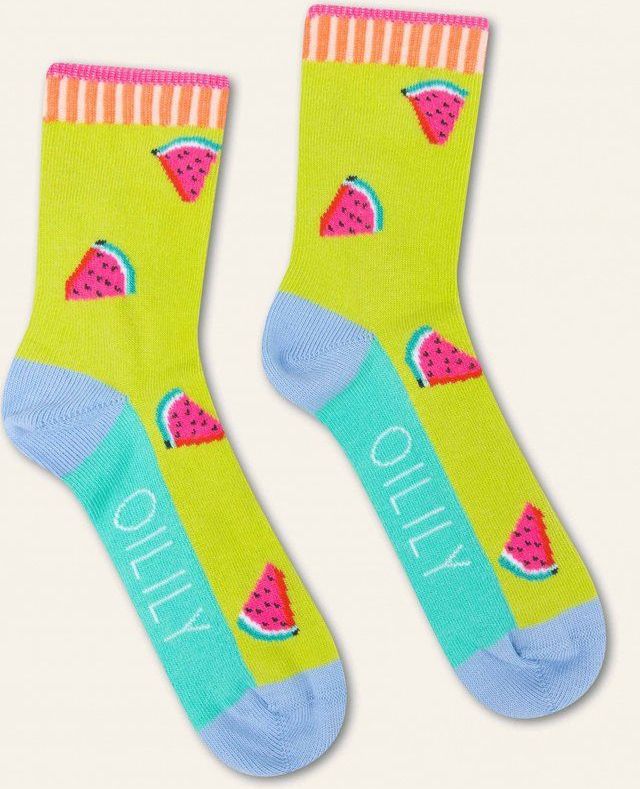 Oilily - Melon calf socks - Groen - 26-28