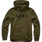 Brandit - Hoodie - Legerprint - Katoenmix - Regular Fit - Geborsteld Fleece