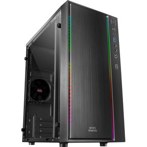 Compacte Micro ATX PC Behuizing met 16 ARGB Modi en 8cm Ventilator