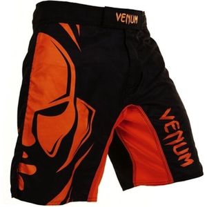 Venum Fightshort Wanderlei Silva Wand Shadow Zwart Oranje - XS