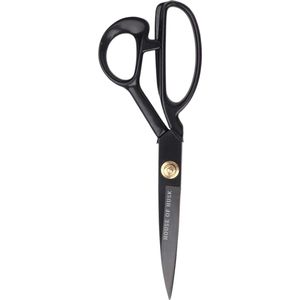 House of Husk Stofschaar - Grote Textielschaar - Fournituren - Kleermakersschaar - 1 Stuk - Zwart - 23.5cm - 9inch