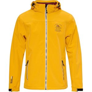 Nordberg Trond - Softshell Outdoor Zomerjas Heren - Geel - Maat 4XL