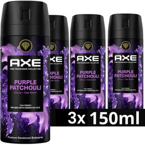 Axe Fine Fragrance BS Purple Patchouli 150ml 3x