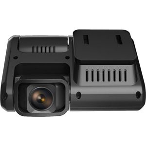 DrPhone RangeT1 PRO Dashcam – GPS - 4K Ultra HD – WiFI + Dubbele SONY IMX323 Lens - Applicatie + 170 Graden - Nachtzicht - Loop Opneemfunctie – GPS Functie Zwart