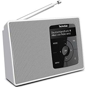 Draagbare DAB+/FM-radio met Bluetooth en Accu - DAB Radio met OLED-scherm en Wekfunctie