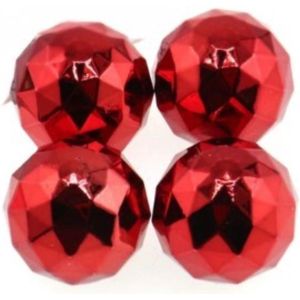 Diamantbal ventieldopjes rood
