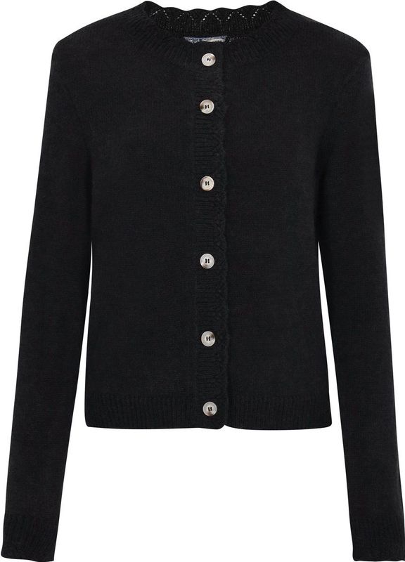 DreiMaster Vintage Gebreid vest  zwart