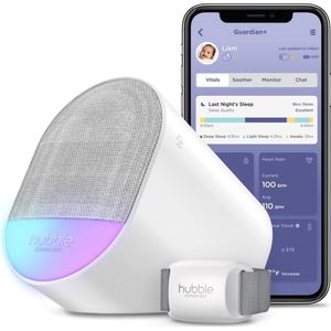 Hubble Connected Guardian+ bewegings- & hartslagmonitor voor baby's