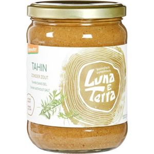 Luna E terra Tahin zonder zout demeter - 500 gram