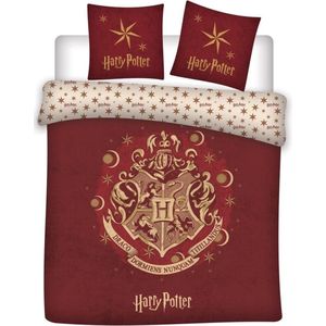 Harry Potter Dekbedovertrek Wizzard - Tweepersoons - 200 x 200 cm - Polyester