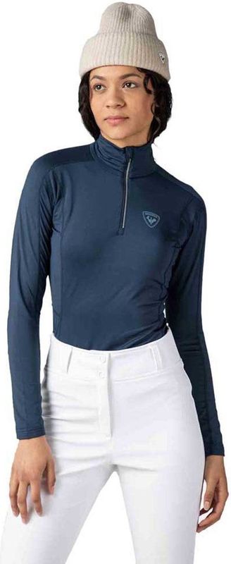 Rossignol Classique Lange Mouwen Basislaag Blauw L Vrouw