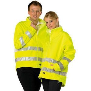 Regatta High Vis Soft Shell Jacket RT117 - Fluorescent Yellow - L