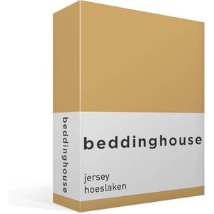 Beddinghouse Jersey - Hoeslaken - Lits-jumeaux - 160x200/220 cm - Yellow