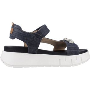 Merk - Sandaal - Gevoerd - Imitatieleer/Textiel - Velcro Sluiting