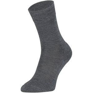 2-Pack Zakelijke Nette Merino Wollen Sokken S13 - Unisex - Grijs - Maat 35-38