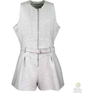 IRO • licht grijze jumpsuit Olessa • maat 40 (FR42)