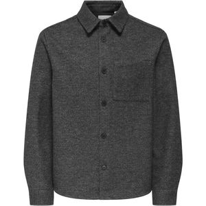 Only & Sons - Onsmicah - Overhemd - Medium Grey Melange - Regular Fit