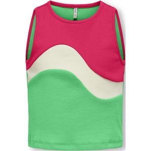 ONLY meisjes top GRY Raspberry Rose Cloud Dancer / Spring Bouquet Regular Fit