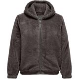 Carnewanna - Teddy Jas - Kort - Met Capuchon - Lange Mouwen - Ritssluiting