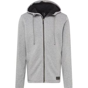 Skechers Skech-Sweats Lounge Sherpa Lined Sweatshirt met capuchon en volledige ritssluiting Heren MJA233 grijs