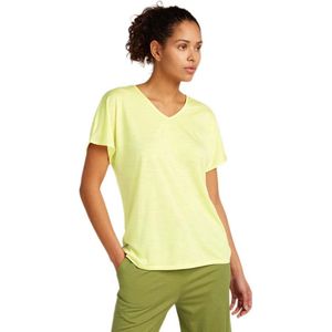 Icebreaker - Drayden Reversible S/S Top - Merinoshirt - Geel
