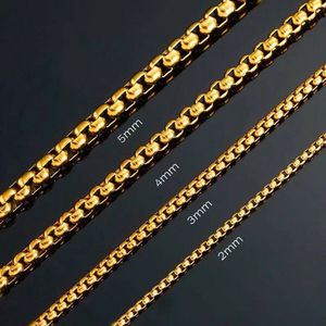 Stalen Jasseronketting Goudkleur