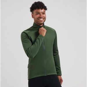 Rogelli Essential Winter Fietsjack - Heren - Groen - Maat XXL