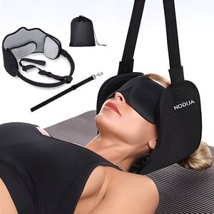 NODIJA® Nek Hangmat - Neck Hammock - Hoofd Hangmat - Nek Swing - Nekstretcher - Neksteun - Nek Brace - Nek Kraag