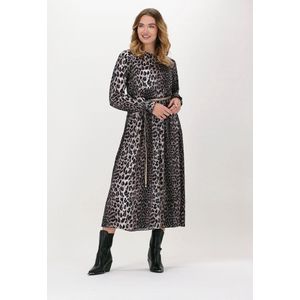 Catwalk Junkie Dr Wild Leopard Jurken Dames - Rok - Jurk - Bruin - Maat S