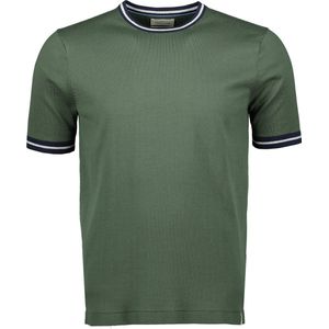 Hensen T-shirt - Slim Fit - Groen - 3XL Grote Maten