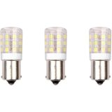 SPL - Ba15d - LED Lamp - Neutraal Wit - 3W - 250lm - LED Buislamp T18 - 3 Stuks