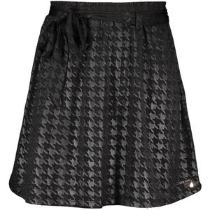 Ellen Chic Rok Kort Pied de Poule Black maat 110/116