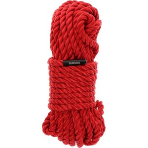 Professioneel Bondage Touw - 10 meter x 7 mm - Rood - Zeer Zacht BDSM Touw - Hoogwaardig Materiaal - SM Touw voor beginners en gevorderden - Bondage Rope - Red