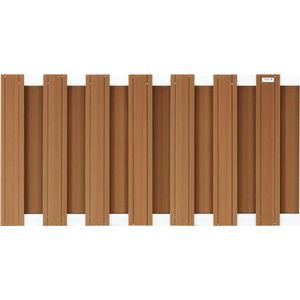 Intergard Tuinscherm schutting composiet bruin 180x93cm