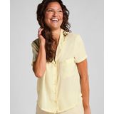 Hunkemöller - Jacket Satin - Geel - Jassen