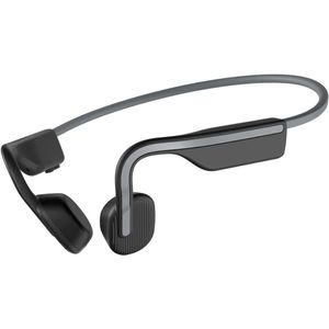 Bone Conduction Headphone - Koptelefoon voor Activiteiten - Draadloos - Bleutooth - Grijs