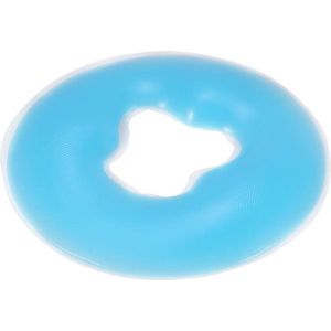 Gezichtsmassage van siliconengel - herbruikbaar - voor schoonheidssalon spa - 26 x 18 cm - blauwe hemel .