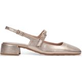 Hispanitas - HV253818 - Ballerina's - Goudkleurig - Casual - Hakhoogte 3 tot 5 cm