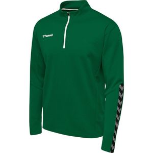 Hummel Half-Zip Sweatshirt Hmlauthentic Half Zip Sweatshirt Evergreen-L