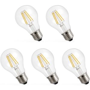Spectrum - LED Lamp - Warm Wit - E27 - 4W - 450 Lumen - 2700K - 5 Stuks
