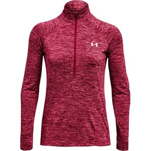 Under Armour Tech 1/2 Zip - Twist Dames Sporttrui - Maat S