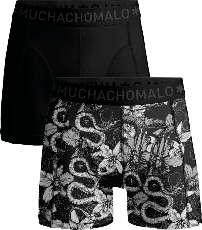 Muchachomalo Heren Boxershorts - 2 Pack - Maat XL - 95% Katoen - Mannen Onderbroek