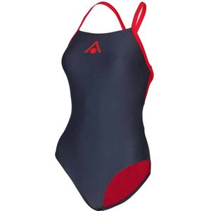 Aquasphere Essential Fly Back - Badpak - Dames - Rood/Grijs - 40